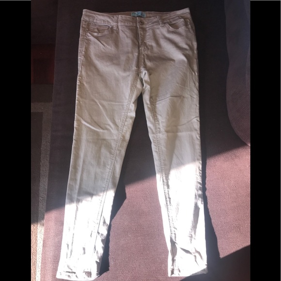 Wax Jean Pants - Khaki Pants